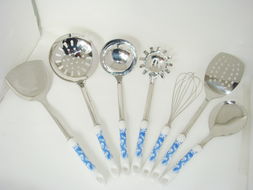 皇晶廚具七件套圖片,韓式廚具批發(fā),不銹鋼精美廚具訂做 生產 河北韓國風情廚具